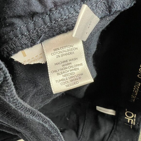 Ann Taylor LOFT Navy Blue Modern Skinny Modern Very Fine Wale Corduroy Size 28/6 - Picture 11 of 13